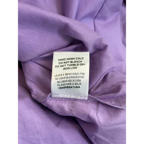 NWT Hyacinth House Lavender Embroidery Dowling Midi Spring Dress Purple Small - Picture 12 of 13